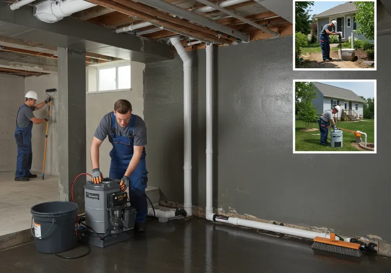 Basement Waterproofing and Flood Prevention process in Ferdinand, IN